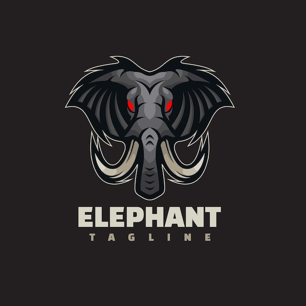 Logo Tête D'éléphant