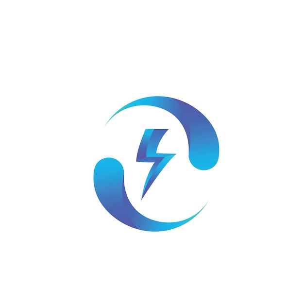 Logo Thunderbolt Et Vecteur De Symbole