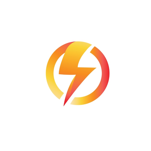 Logo Thunderbolt Et Vecteur De Symbole