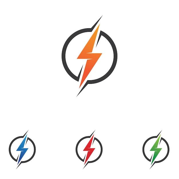 Logo Thunderbolt et vecteur de symboles