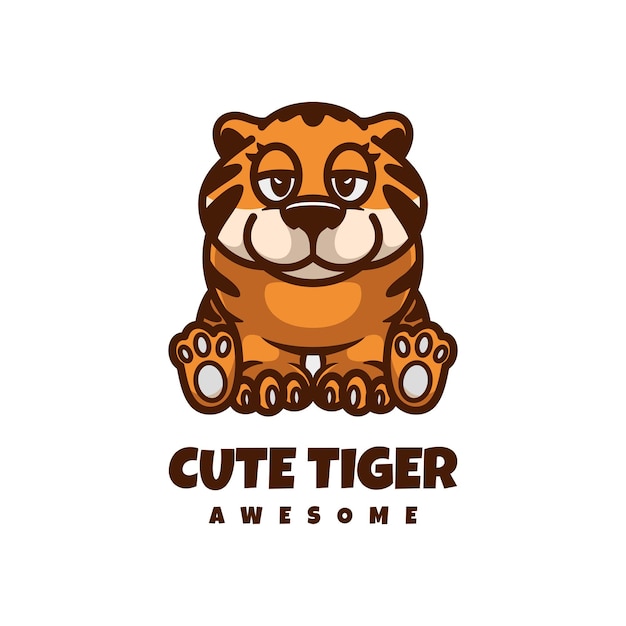 Logo De Tigre Mignon