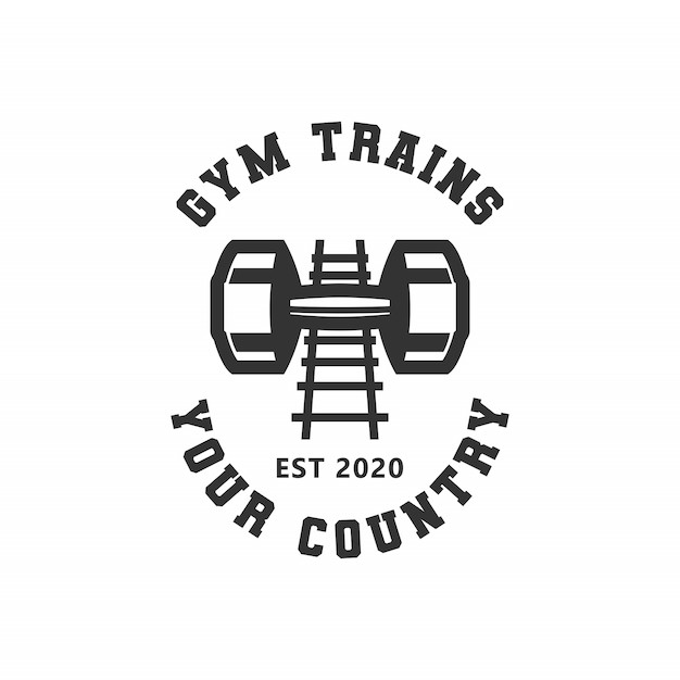 Logo De Trains De Gym