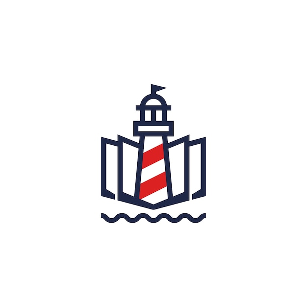 Logo De Trois Lignes De Phare