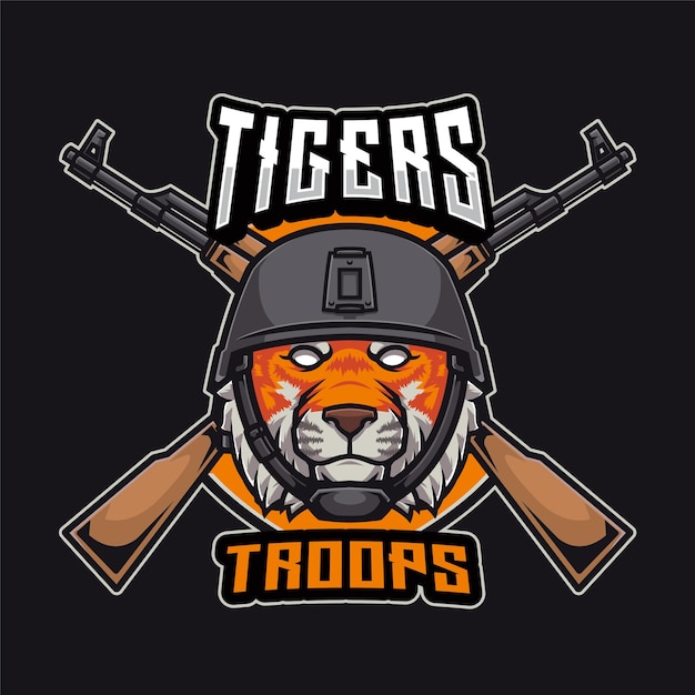 Logo Des Troupes De Tigres