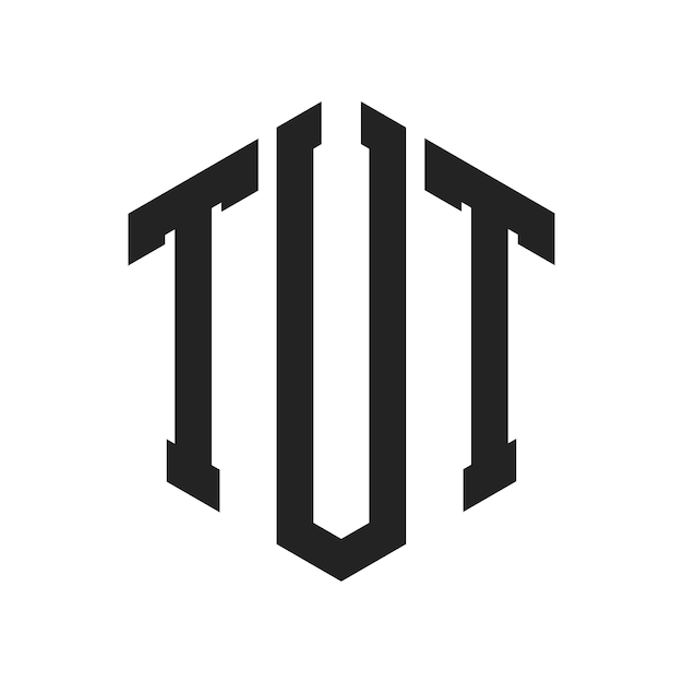 Le logo de la TUT est constitué d'une lettre initiale, d'un monogramme et d'une forme hexagonale.