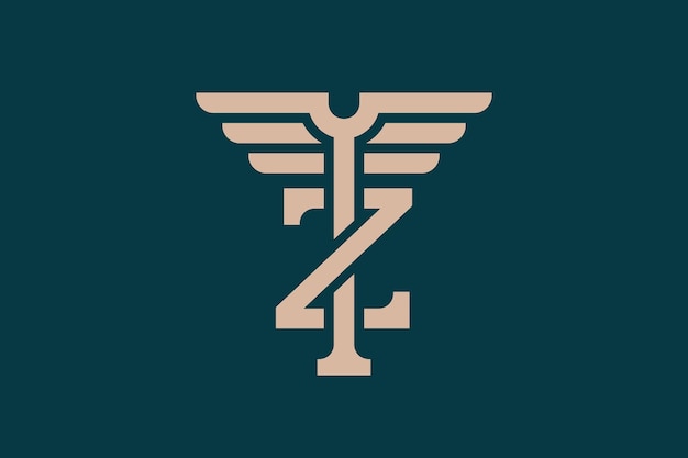 Vecteur le logo de tz wings