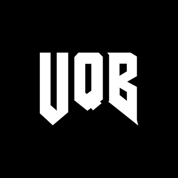 Le logo UQB est une combinaison de couleurs UQB vectorielle UQB et UQB icône UQB alphabet UQB typographie.