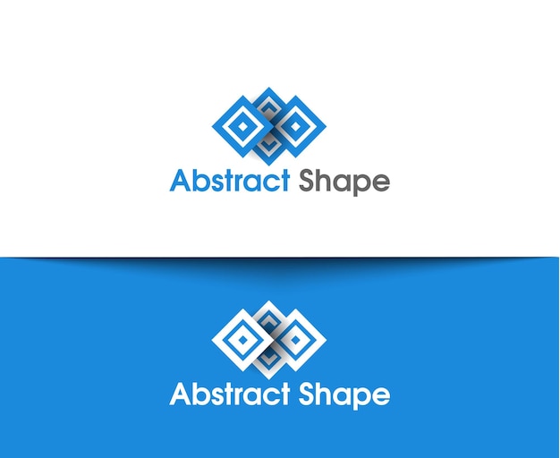 Logo vectoriel abstrait et conception de symbole