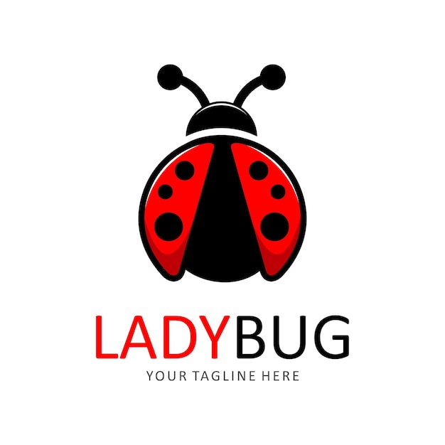 Logo Vectoriel De Coccinelle