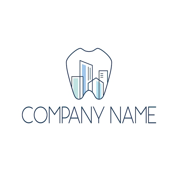 Logo Vectoriel élégant Pour La Dentisterie