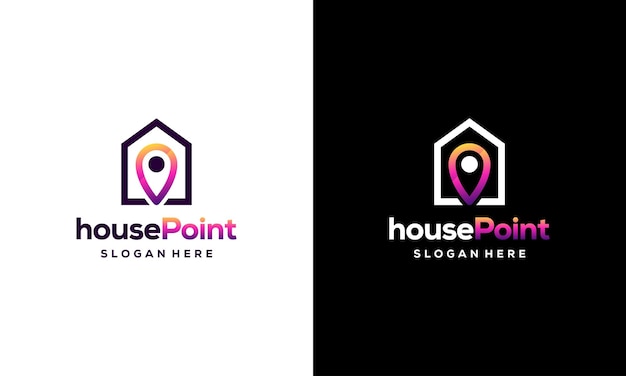 Le Logo De Vente De Maison En Ligne Conçoit Le Vecteur De Concept, Vecteur D'icône De Modèle De Logo De Maison D'achat