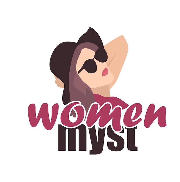 Logo De Vêtements De Mode Féminins