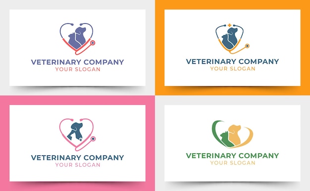 Logo Vétérinaire Chat Chien