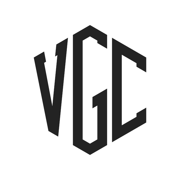 Le logo de VGC est une lettre initiale, un monogramme VGC et une forme hexagonale.