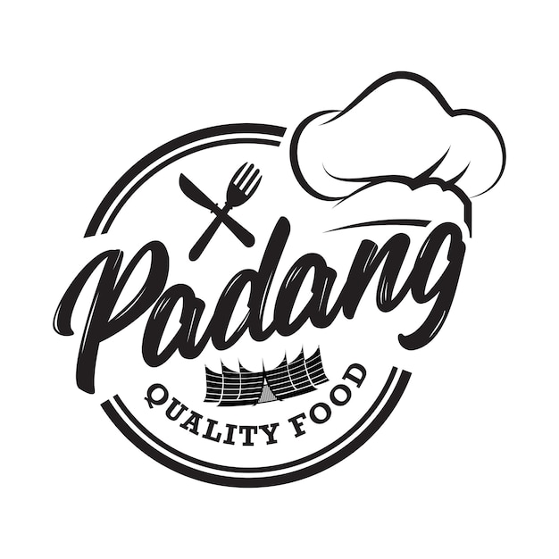 Logo Vintage Alimentaire Padang