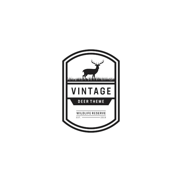 Logo Vintage Deer Theme