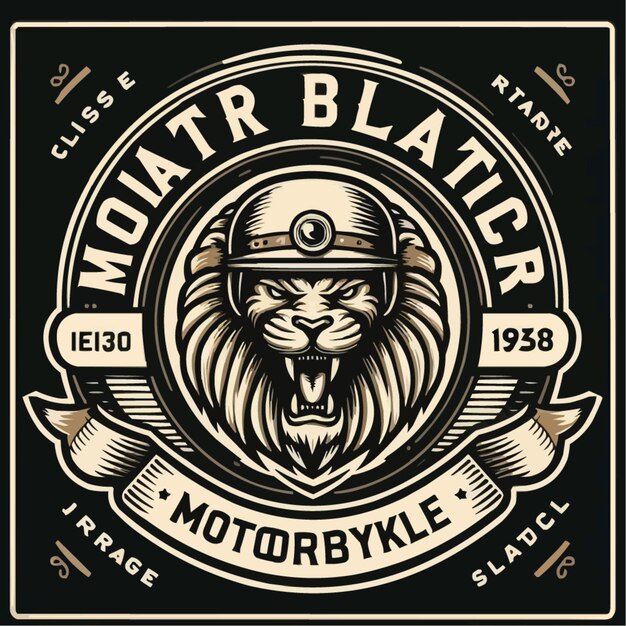 Un Logo Vintage Pour Les Motos