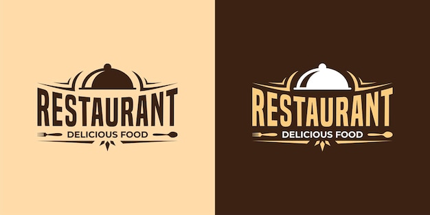 Logo Vintage De Restaurant