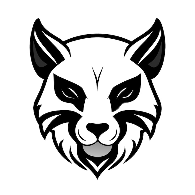 Logo De Visage De Lama De Style Mascotte Simple Vecteur De Style De Basket-ball