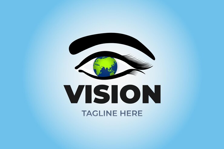 Vecteur le logo de la vision mondiale