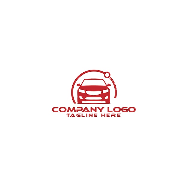 Logo de voiture logo de détail automatique