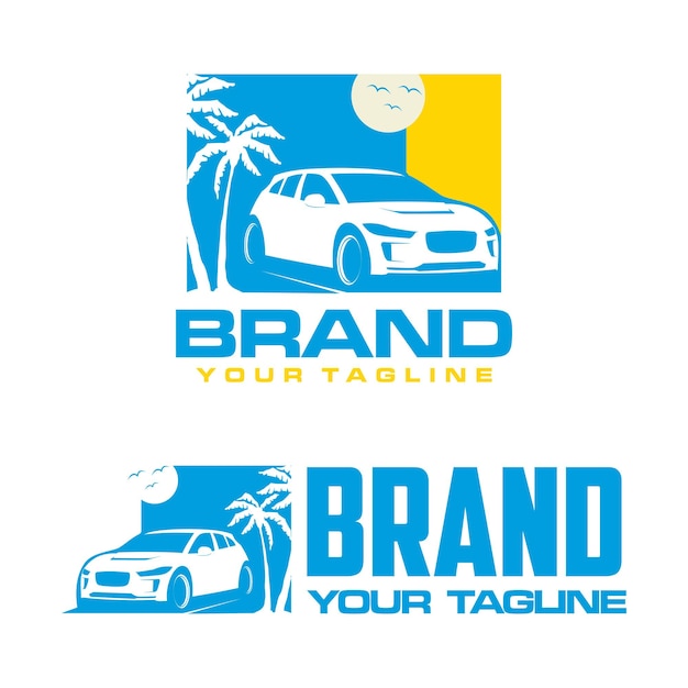 Logo Voiture Et Plage