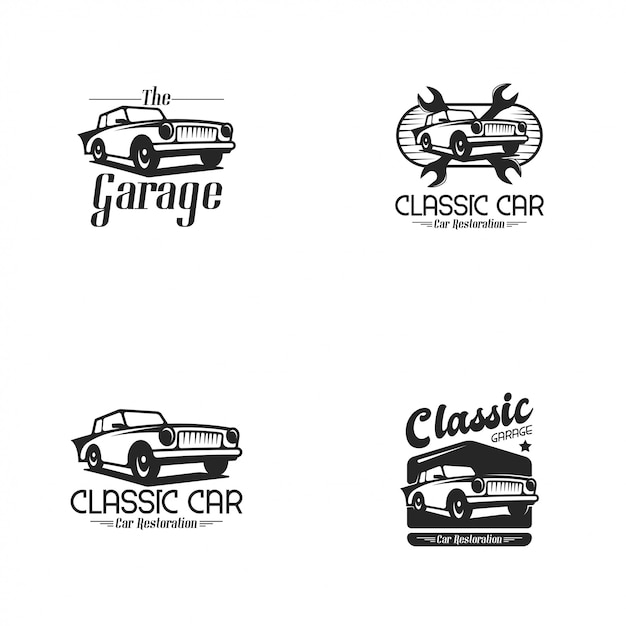 Logo De Voiture Vintage