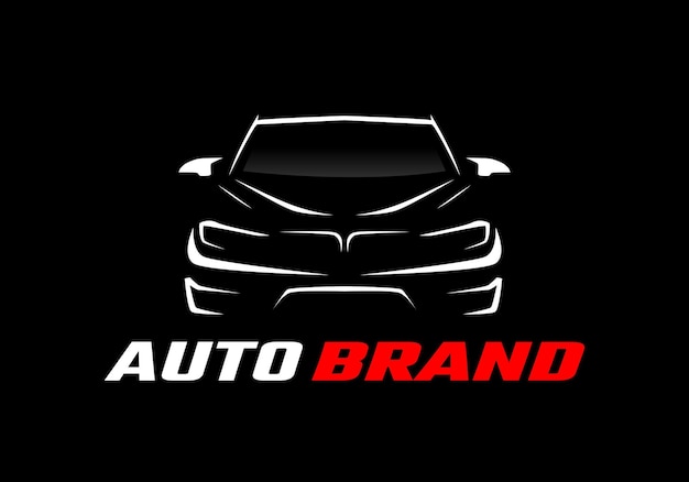 Logo de voiture de vitesse automobile