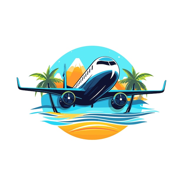 Logo De Voyage D'illustration Vectorielle