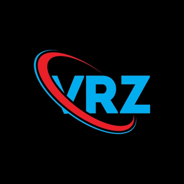 Le logo VRZ, la lettre VRZ, les initiales VRZ, le logo VRZ lié au cercle et au monogramme en majuscules, la typographie VRZ pour les entreprises technologiques et la marque immobilière.