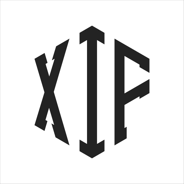 Le logo XIF est constitué d'une lettre initiale, d'un monogramme XIF et d'une forme hexagonale.