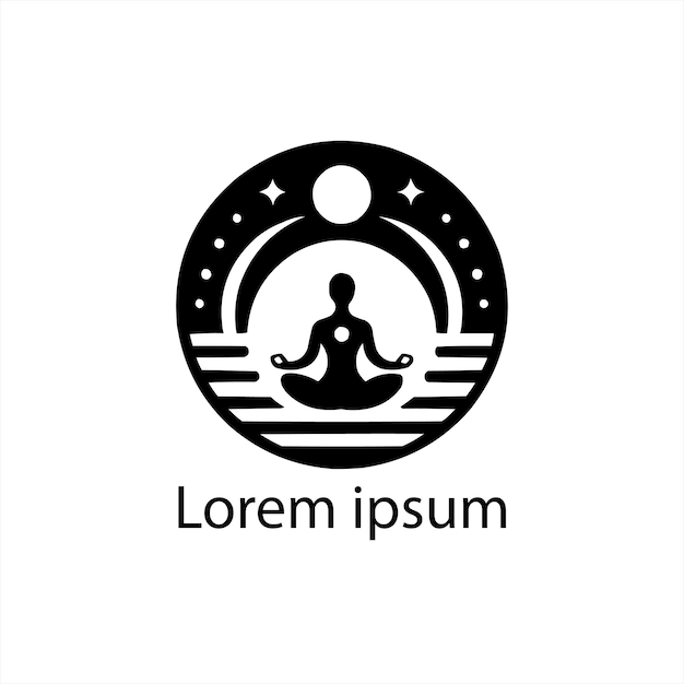 Un Logo De Yoga