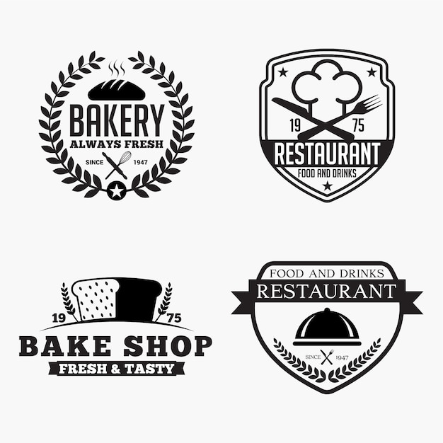 Logos De Boulangerie De Restaurant