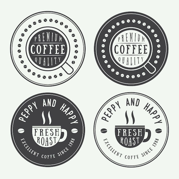 Logos De Café, étiquettes