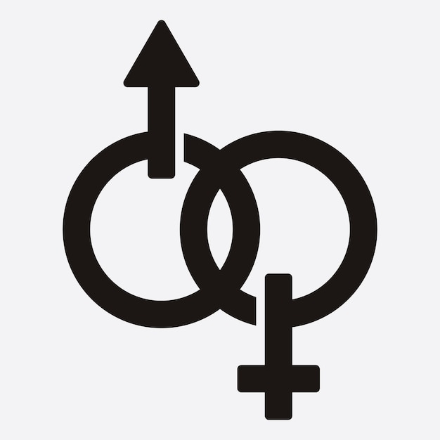 Logos De Genre Masculin Et Féminin