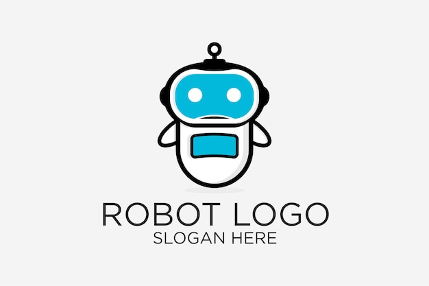 Logos De Robots/robots . Vecteur Premium