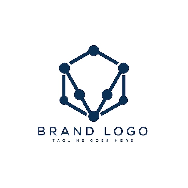Logos vectoriels créatifs avec la lettre V