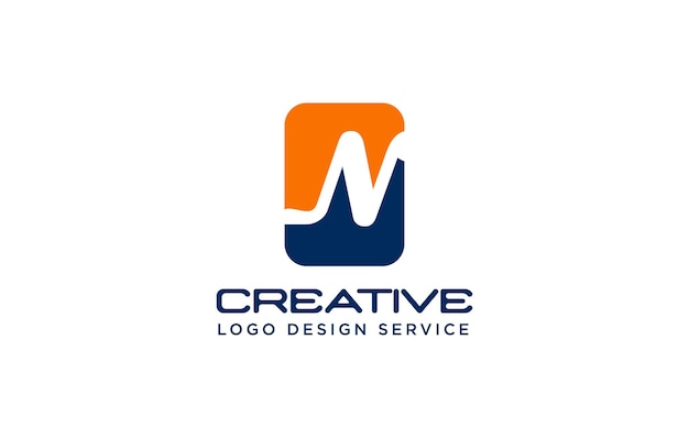 logotype lettre n ou logo de voyage Lettre N