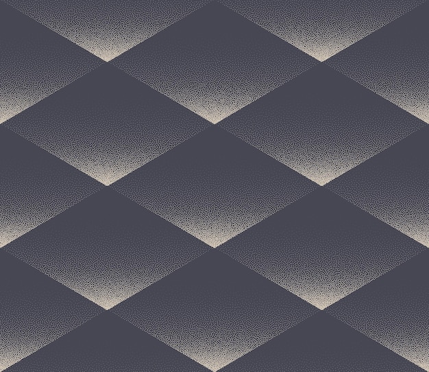 Losange Grille Classique Modèle Sans Couture Tendance Vecteur Dot Travail Abstrait