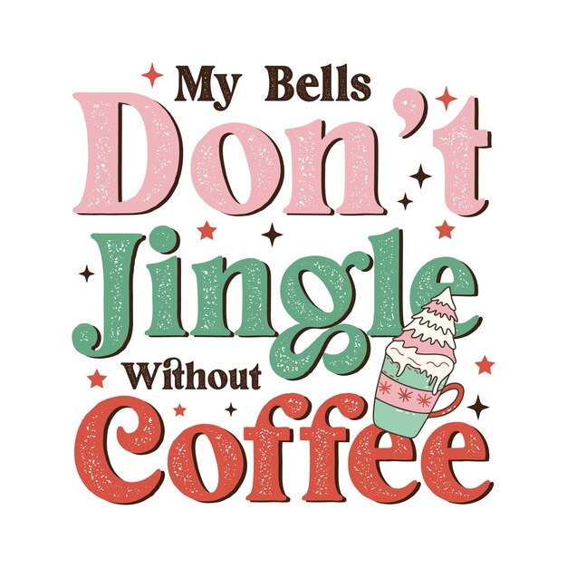 Lot de sublimation de café de Noël