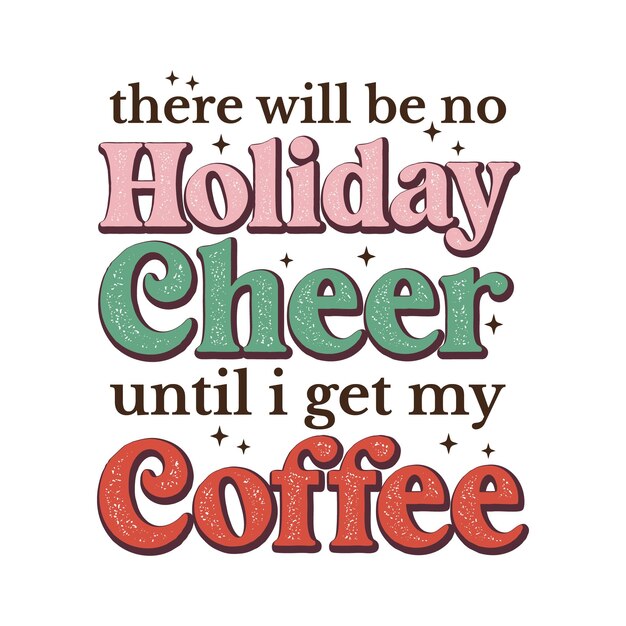 Lot de sublimation de café de Noël
