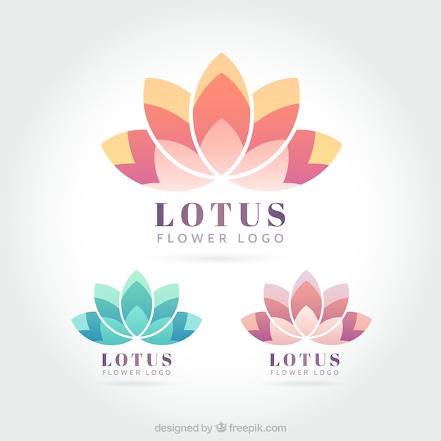 Lotus Fleurs Logos