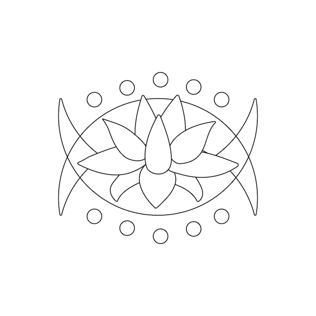 Vecteur lotus illustration