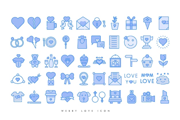 LoveWebbyIconSet