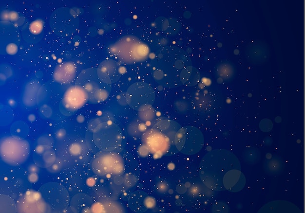 Lumière bokeh floue