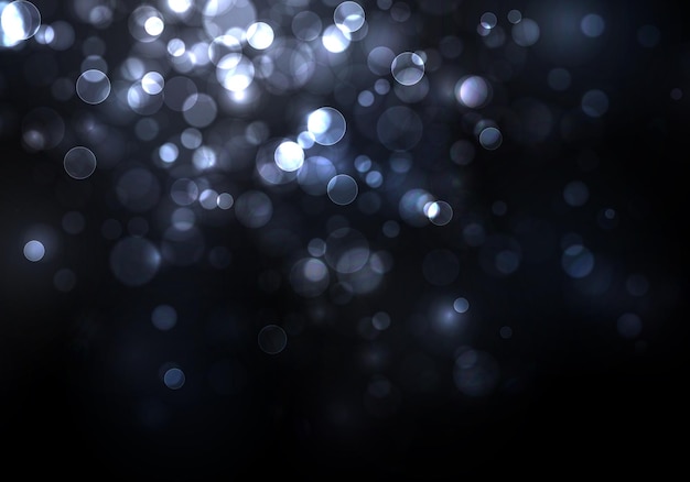 Lumière Floue Bokeh Vacances De Noël Et Du Nouvel An Paillettes étoiles Clignotantes Défocalisées étincelles