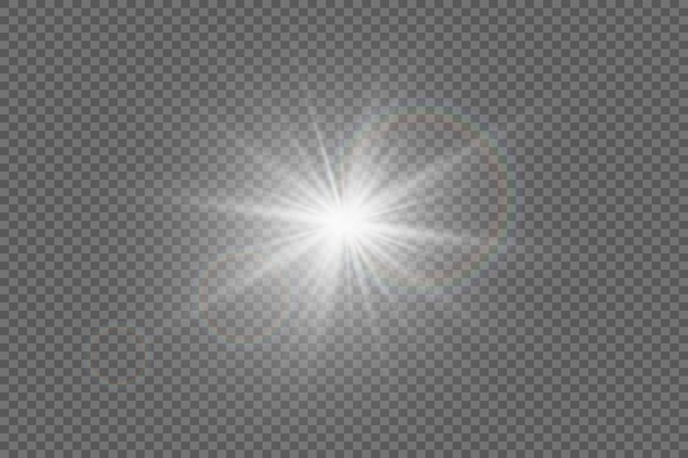 Lumière solaire spéciale L'effet de lumière spéciale de l'objectif