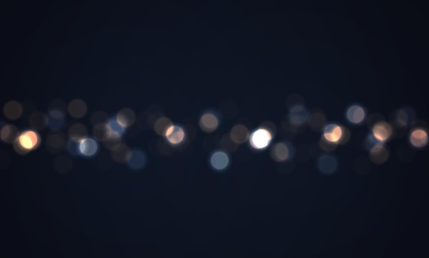 Lumières Bokeh Colorées