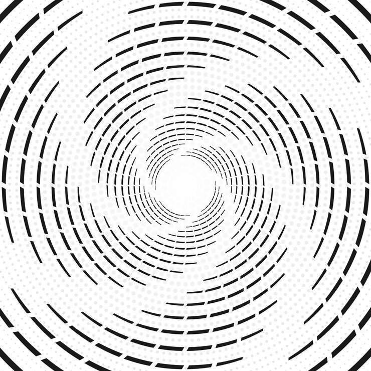 Lumières de mouvement de flou d'arrière-plan de vitesse de l'espace Sentiers de mouvement de particules