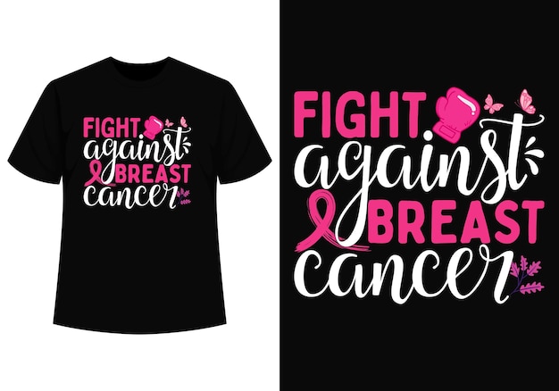 Lutte contre la conception de t-shirts contre le cancer du sein